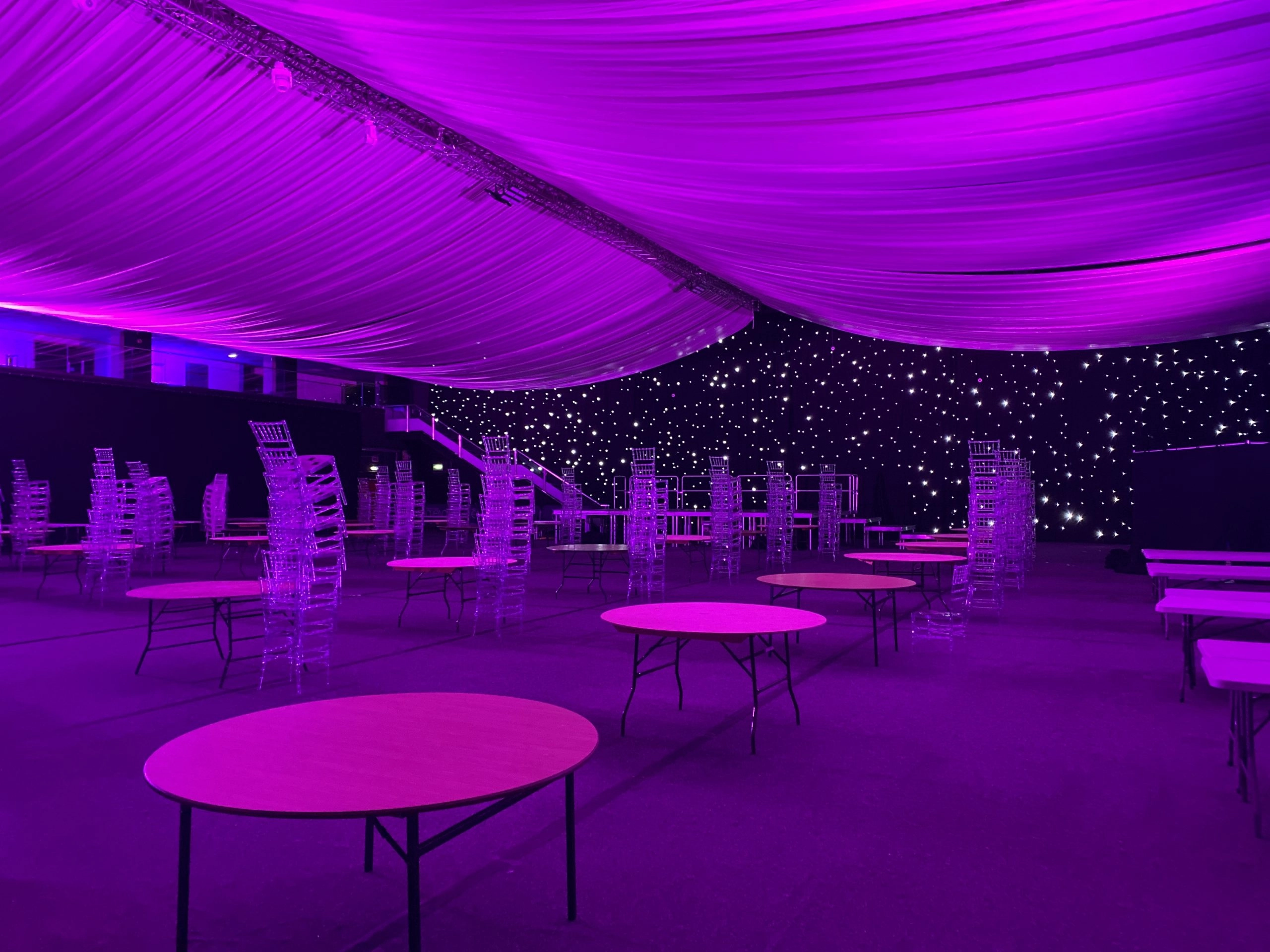Pink and on sale purple lights